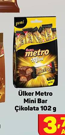 Ülker Metro Mini Bar Çikolata