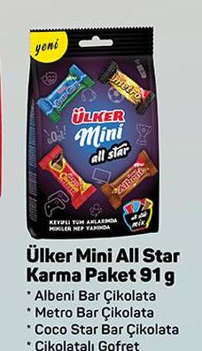 Ülker Mini All Star Karma Paket