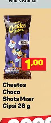Cheetos Choco Shots Mısır Cipsi
