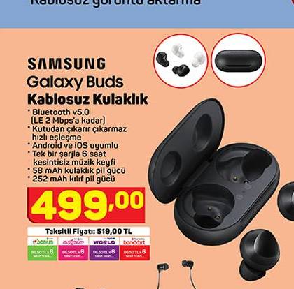 Samsung Galaxy Buds Kablosuz Kulaklık