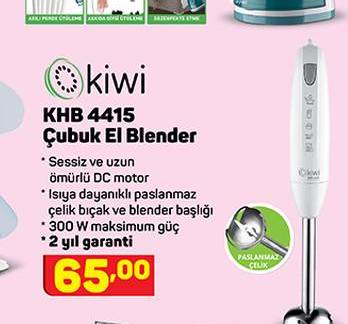 Kiwi KHB 4415 Çubuk El Blender