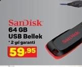 SanDisk 64 USB Bellek