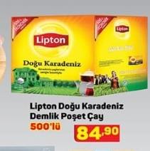 Lipton Doğu Karadeniz Demlik Poşet Çay