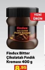 Findux Bitter Çikolatalı Fındık Kreması