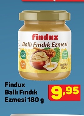 Findux Ballı Fındık Ezmesi