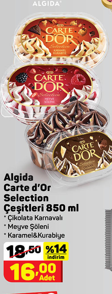 Algida Carte Dor Selection