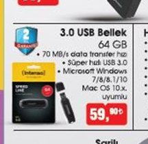 3.0 USB Bellek