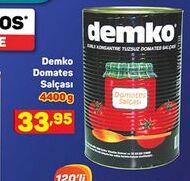 Demko Domates Salçası 4400 g