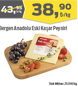Bergen Anadolu Eski Kaşar Peyniri
