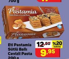 Eti Pastamia Sütlü Ballı Cevizli Pasta 200 g