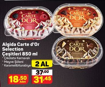 Algida Carte Dor Selection Dondurma