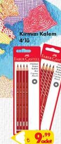 Faber Castell Kırmızı Kalem