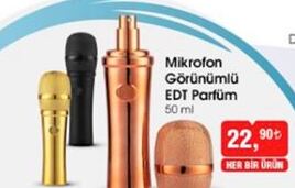 Mikrofon Görünümlü Parfüm
