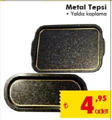 Metal Tepsi