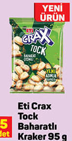 Eti Crax Tock Baharatlı Kraker