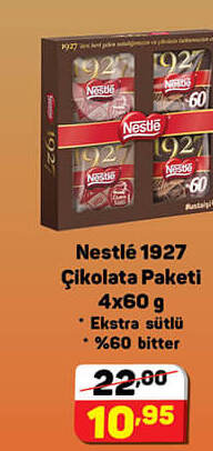 Mestle 1927 Çikolata Paketi