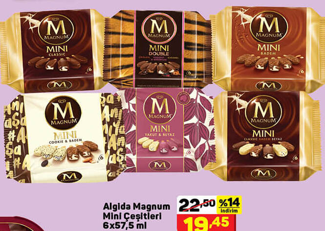 Algida Magnum Mini Dondurma