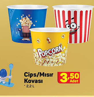 Popcorn Cips Mısır Kovası