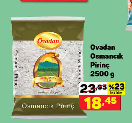 Ovadan Osmancık Pirinç