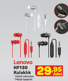 Lenovo Hf130 Kulaklık