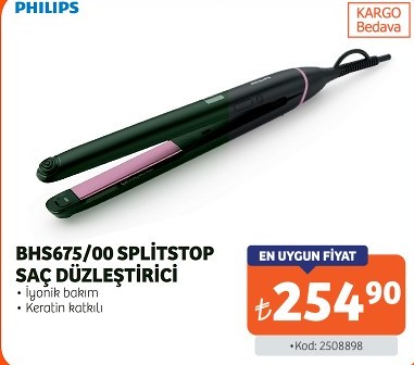 Philips BHS67500 Splitstop Saç Düzleştirici