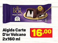 Algida Dondurma Carte Dor Volcano