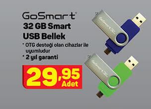 Go Smart 32 Gb Smart Usb Bellek