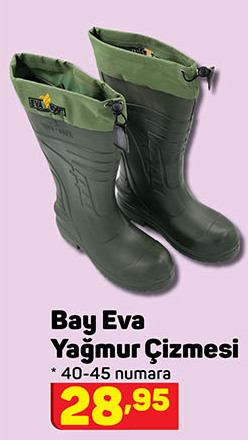 Bay Eva Yağmur Çizmesi