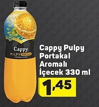 Cappy Pulpy Portakala Aromalı İçecek