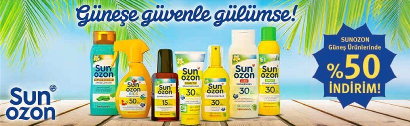 Sun Ozon Ürün Çeşitleri