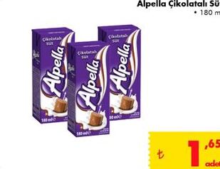 Alpella Çikolatalı Süt