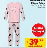 Çocuk Pijama Takımı 