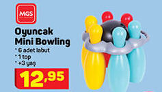 Oyuncak Mini Bowling