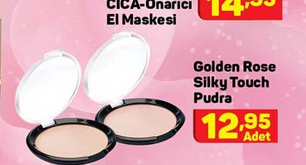 Golden Rose Silky Touch Pudra