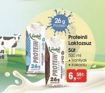 Proteinli Laktozsuz Süt