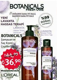 Botanicals Fresh Care Şampuan ve Saç Kremi Çeşitleri