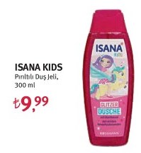 Isana Kids Pırıltılı Duş Jeli