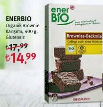 Enerbio Organik Brownie Karışımı Glutensiz