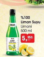 Yüzde 100 Limon Suyu