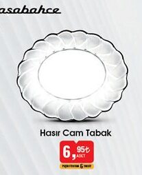 Hasır Cam Tabak