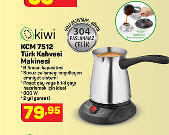 Kiwi Türk Kahve Makinesi