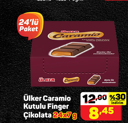 Ülker Caramio Kutulu Finger Çikolata