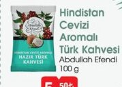 Hindistan Cevizi Aromalı Türk Kahvesi