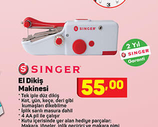 Singer El Dikiş Makinesi