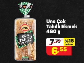 Uno Çok Tahıllı Ekmek