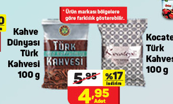 Kahve Dünyası Türk Kahvesi