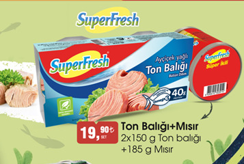 Superfresh Ton Balığı Mısır