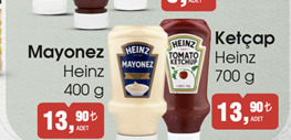 Heinz Mayonez Ketçap