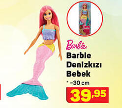 Barbie Denizkızı Bebek
