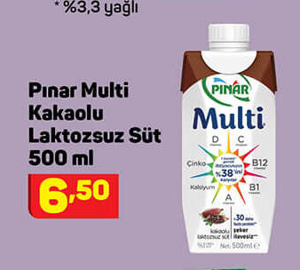Pınar Multi Kakaolu Süt